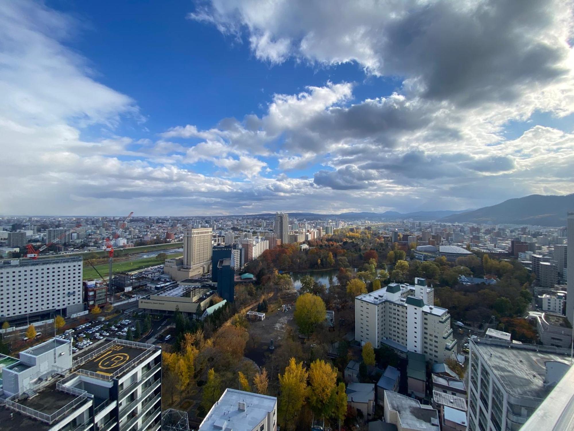 Nakajima Park Ams Tower 31f Panoramic View Of Nakajima Park อพาร์ทเม้น